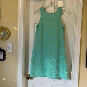 Lilly Pulitzer Mango Shift Dress size medium in poolside Blu color